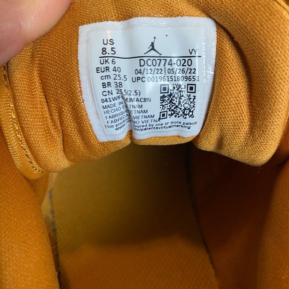 Nike Air Jordon Low Top size 8.5 euro 40 - Picture 5 of 5